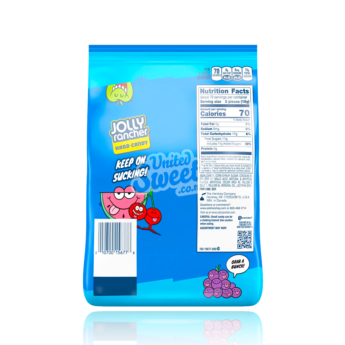 Jolly Rancher Hard Candy Assorted Flavours 1.41kg United Sweets : Explore  our Inspiring Product Line